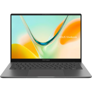 ASUS 14'' Vivobook S14 S5408QA, WUXGA, Procesor Qualcomm Snapdragon X X1-26-101, 8GB LPDDR5X, 512GB SSD, Qualcomm Adreno, Win 11 Home, Matte Gray