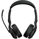 Casti Jabra On-Ear, Evolve2 55, Bluetooth, ANC, Negru