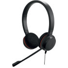 Casti Jabra On-Ear, Evolve 20 UC Stereo, USB-C/A, Negru