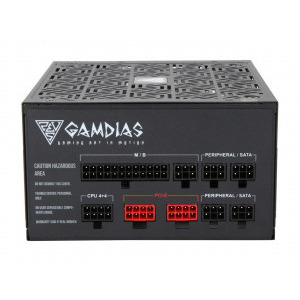 Gamdias Astrape P1 750G, 80+ Gold, 750W