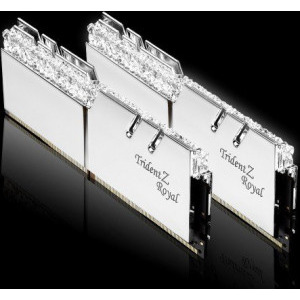 G.Skill Trident Z Royal RGB Silver 16GB DDR4 4000MHz CL17  Dual Channel Kit