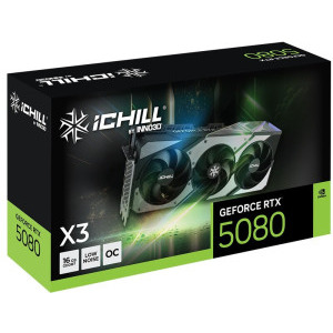 Inno3D GeForce RTX 5080 ICHILL X3 16GB GDDR7 256-bit DLSS 4.0
