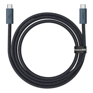 Baseus Flash Series 2, USB-C Male la USB-C Male, 1 m, 240W, Black