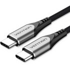 Cablu de date / adaptor Vention USB-C Male la USB-C Male, 1.5 m, Black