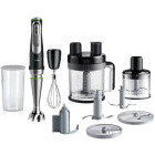 Braun Mixer vertical MultiQuick 9 MQ9195XLI, 1200W, 0.6 L / 0.5 L / 2L, Negru/Argintiu