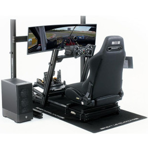 Next Level Racing XL Premium Floor Mat Black