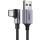 Cablu de date / adaptor Ugreen US284, USB Male la USB-C Male, Angled, 2 m, Black