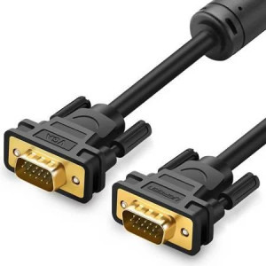 Cablu video Ugreen VG101 VGA Male - VGA Male, 1.5 m, Negru