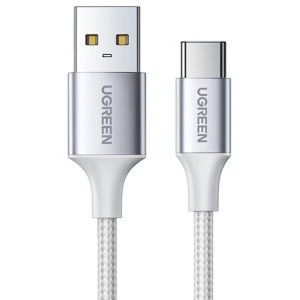 Cablu de date / adaptor Ugreen US288, USB Male la USB-C Male, 1.5 m, White