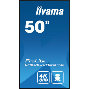 IIyama Smart ProLite LH5060UHS-B1AG 49.5 inch UHD IPS 8 ms 60 Hz