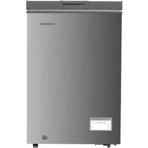 Lada frigorifica Heinner HCF-HM100CSE++, 98 L, Clasa E, Sistem convertibil, Control electronic, Argintiu