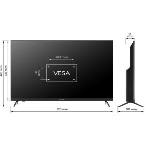 KIVI Smart TV 32H760QB Seria H760QB 80cm negru HD Ready