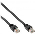 Cablu retea Inter-Tech CAT5  Patch Cable UTP 10m Black