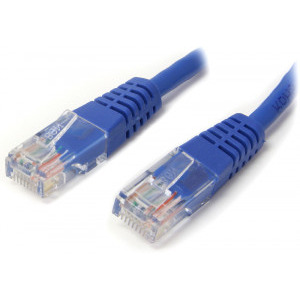 Cablu retea Inter-Tech CAT5e Patch Cable UTP 0.25m Blue