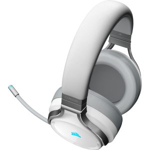 Casti Gaming Corsair Virtuoso RGB White Wireless - PC Garage