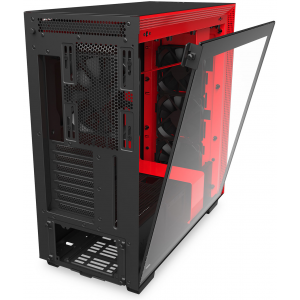 NZXT H710 Matte Black/Red