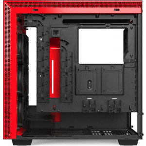 NZXT H710 Matte Black/Red