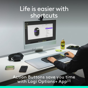 Logitech POP Mouse, Bluetooth, Off-White