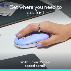 Logitech POP Mouse, Bluetooth, Lilac