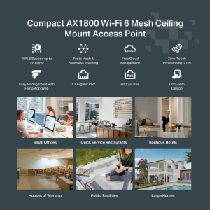 TP-LINK Gigabit FESTA F61 Dual-Band WiFi 6