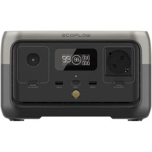 EcoFlow Power Station River 2, statie portabila stocare energie, 600 W, 256 Wh