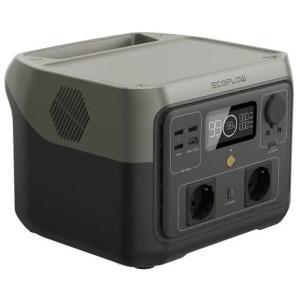 EcoFlow Power Station River 2 Max, statie portabila stocare energie, 1000W, 512Wh