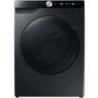 Masina de spalat rufe cu uscator Samsung WD90DG6B85BBU4, Spalare 9 kg, Uscare 6 kg, 1400 RPM, Clasa D, Digital Inverter, AI EcoBubble, AI Wash, AI Energy, QuickDrive, Hygiene Steam, Air Wash, Dozare automata detergent, Negru