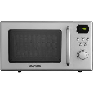 Cuptor cu microunde Daewoo KOR-6S2BS-2, 20 L, 700 W, Gri