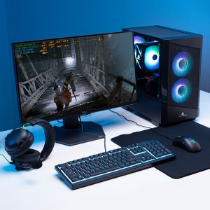 Gaming BALAUR Battle Pack Black Friday Edition (include PC Gaming , Monitor Gaming, Mouse, Tastatura, Casti, Mouse pad)