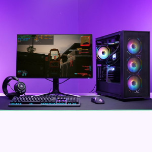 Gaming GREUCEANU Battle Pack Black Friday Edition (include PC Gaming , Monitor Gaming, Mouse, Tastatura, Casti, Mouse pad)
