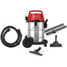 Aspirator Heinner HVC-MWD1400RD, cu sac, 1400W, 6L, Inox/Rosu