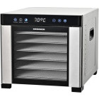Heinner Deshidrator alimente, HFD-KD600SS, 650W, Argintiu