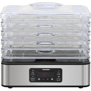 Heinner Deshidrator alimente, HFD-K400SS, 400W, Argintiu