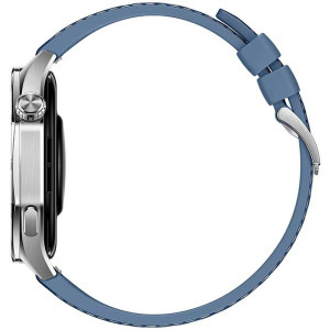 Huawei Watch GT 5, 46mm Tarnish Stainless Steel, curea Blue Woven