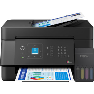 Epson EcoTank L5390, InkJet CISS, Color, Format A4, Retea, Wi-Fi, Fax