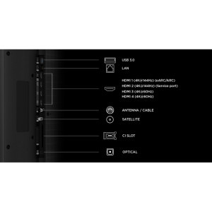 TCL Smart TV SQD-MiniLed 55C7L Seria C7L 139cm 4K UHD HDR