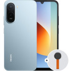 Smartphone Xiaomi Redmi A7 Pro, 128GB, 4G RAM, Dual SIM, 4G, Tri-Camera, Mist Blue + Woven Strap Ring Stand