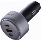 Incarcator auto Aukey CC-P3, 2x USB-C, 1x USB, 100 W, Grey