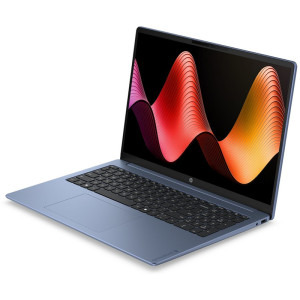 HP 16'' OmniBook 3 16-by0026nn, 1920 x 1200 IPS, Procesor AMD Ryzen™ 5 40 (4M cache, up to 4.3 GHz), 16GB LPDDR5, 256GB SSD, AMD Radeon 610M, Free DOS, Starlit Blue