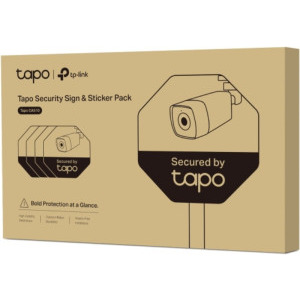 TP-LINK Tapo Security Sign & Sticker Pack CA510