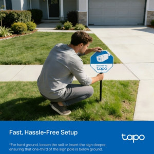 TP-LINK Tapo Security Sign & Sticker Pack CA510