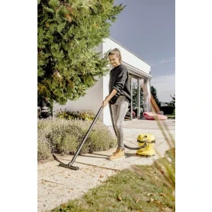 Karcher WD 2 Plus V-12/4/18, cu sac, 1000W, 12L, Galben/Negru