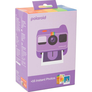 Polaroid Go Gen 2 Purple + Color Film Bundle (16 Instant Photos)