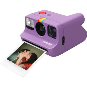 Polaroid Go Gen 2 Purple + Color Film Bundle (16 Instant Photos)