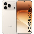 Smartphone Honor 600 Pro, 512GB, 12GB RAM, Dual SIM, 5G, 4-Camere, Golden White + Casti Honor Choice Earbuds X7e Active incluse