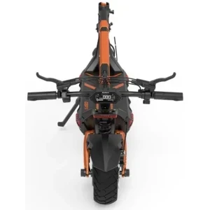 KuKirin Trotineta electrica G3 Pro, Putere 2x 1200 W, Autonomie 80 km, Viteza max 65 km/h, Greutate max 120 kg, Roti 10 inch, Negru