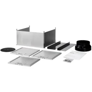 Turbionaire integrata TNP90BS, Putere de absorbtie 800 m3/h, Clasa A+, Iluminare LED, Dubla aspiratie, Sticla tratata termic, Tuya, 90 cm, Inox