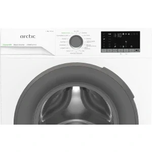 Arctic APLM2WFSU28411WGS, Slim, 8 kg, 1400 RPM, Clasa A, Silent Inverter, ExtraSteam, IronExpress, Alb