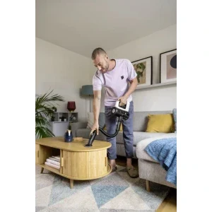 Karcher VCS 3 Nano Flex, vertical, 0.6L, Alb/Negru