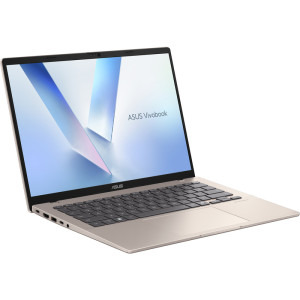 ASUS 14'' Vivobook 14 M1407KA, WUXGA, Procesor AMD Ryzen™ AI 5 330 (8M Cache, up to 4.5 GHz), 16GB DDR5, 1TB SSD, AMD Radeon 820M, Win 11 Home, Platinum Gold